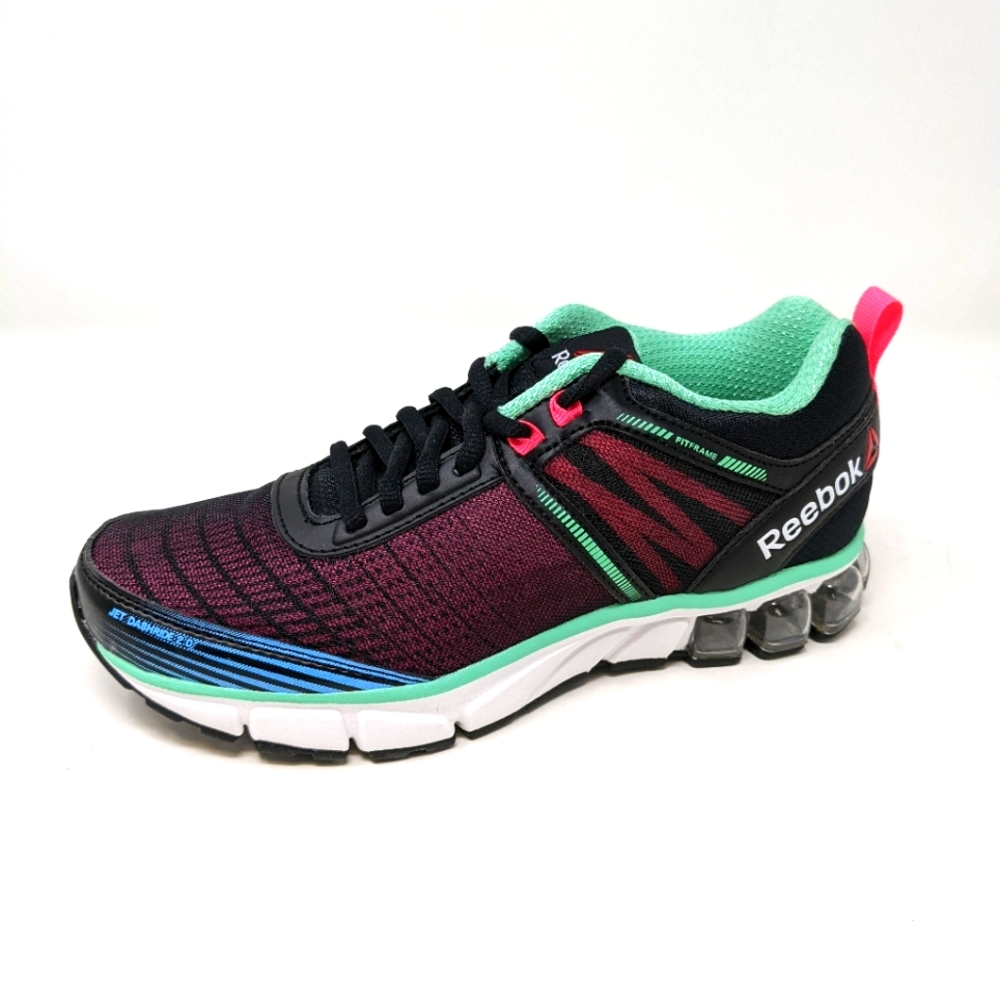 NIB. WOMEN'S REEBOK JET DASHRIDE 2.0 RUNNING SNEAKERS